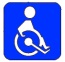 Изображение инвалида-колясочника