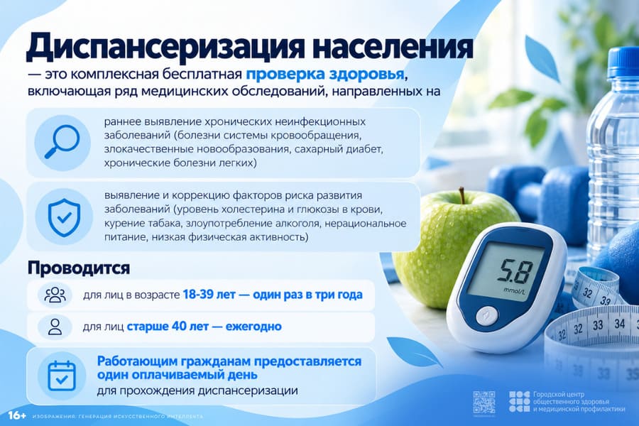 Диспансеризация населения