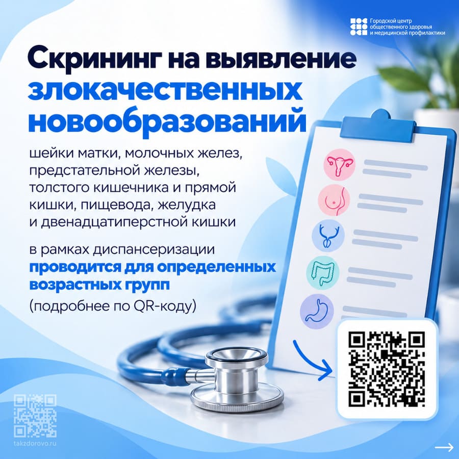 Скрининг и выявление злокачественных образований
